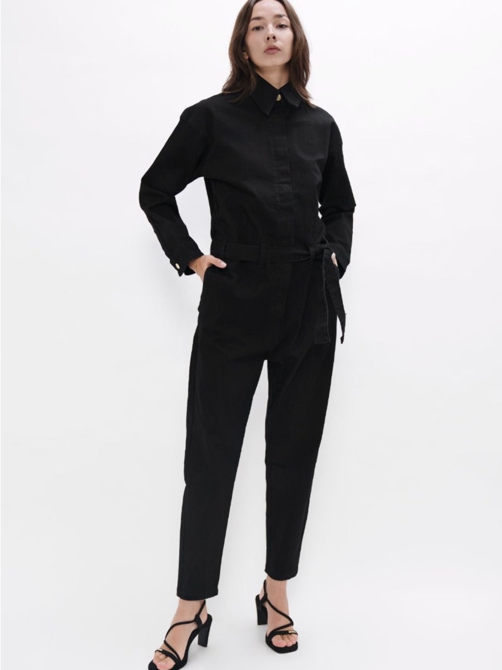 1 People San Francisco - Denim Boilersuit - Celeste